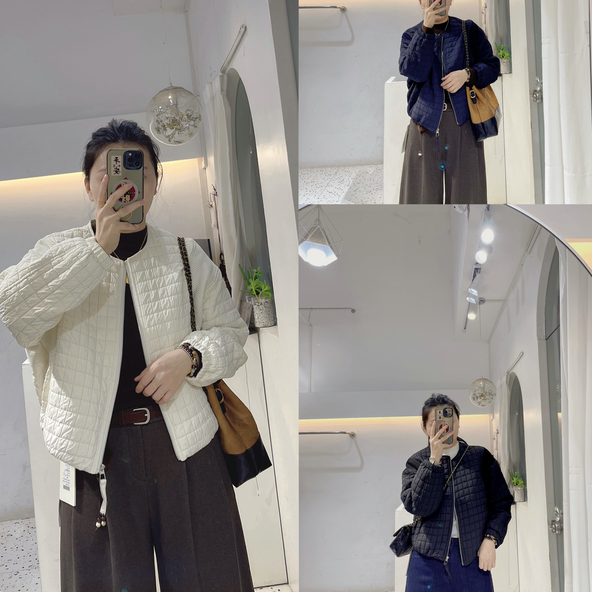 时尚百搭休闲棉服外套6809