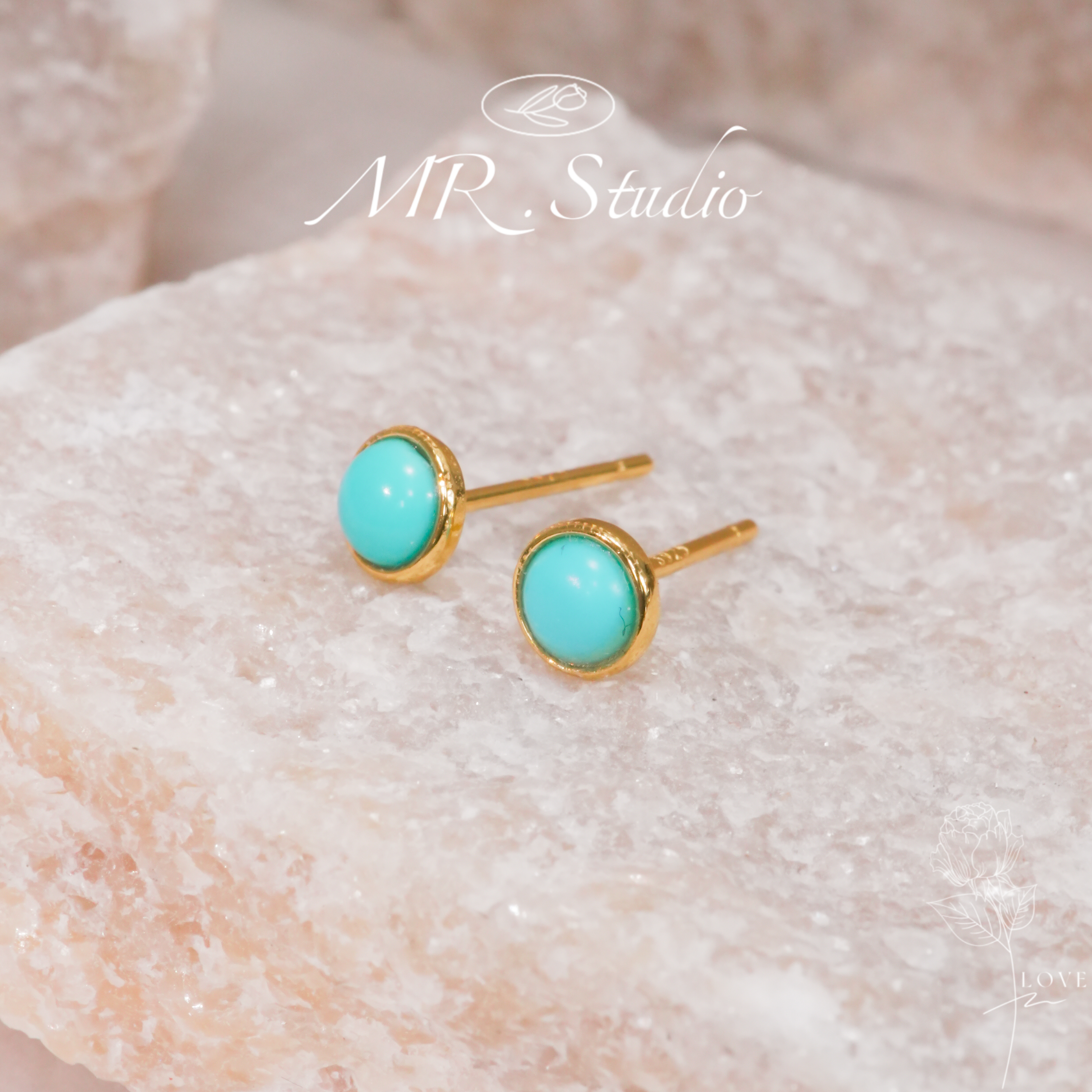 925银耳饰 木润【松松】S925银松松耳钉