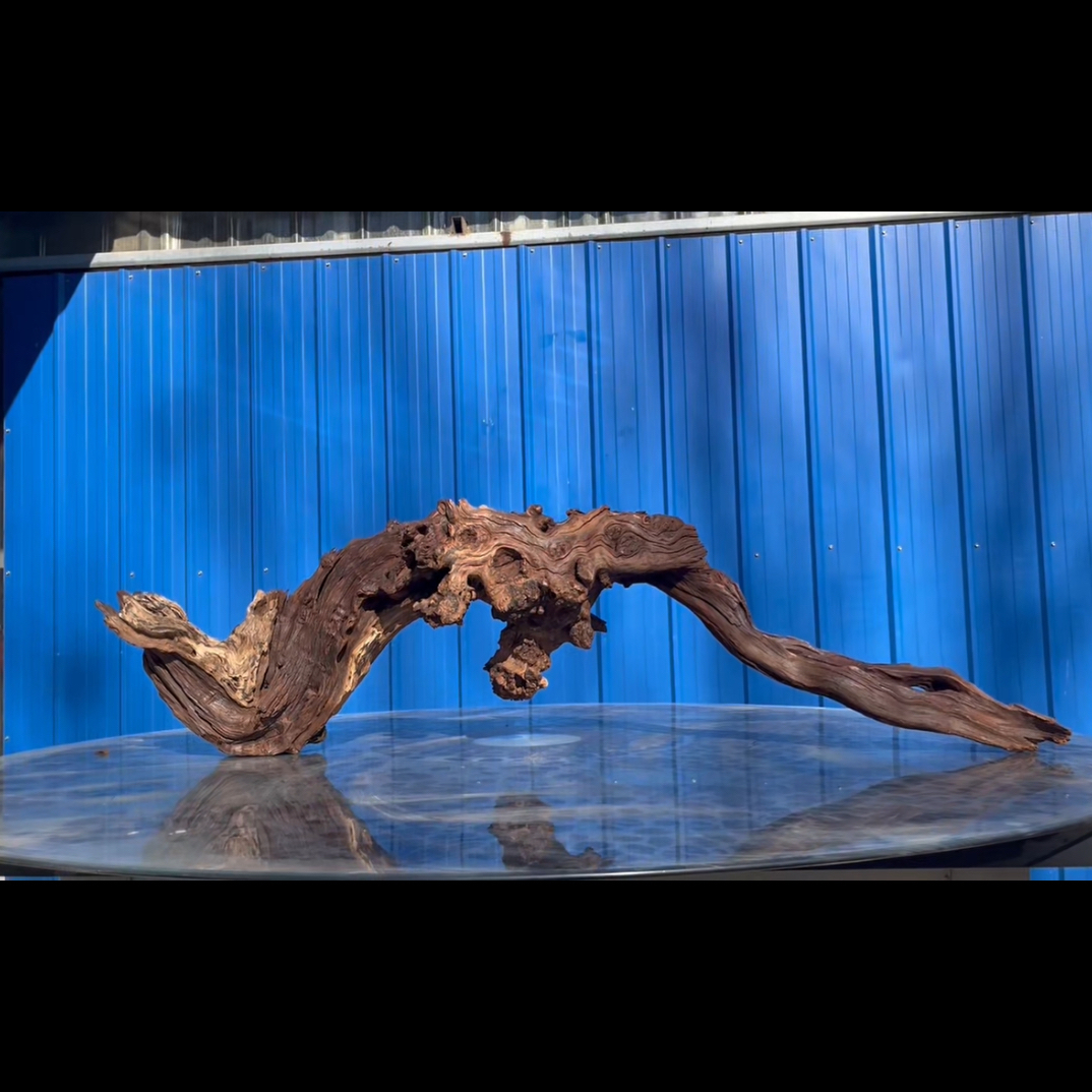 尺寸：115✖️20✖️31，鱼缸造景沉木摆件，紫柚木，秒沉水，包煮，南美缸