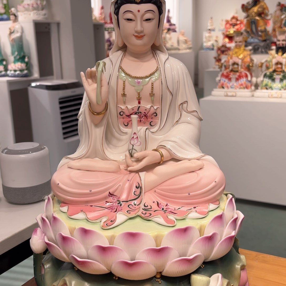 【闪购商品】瓷片瓷摆件观音16吋