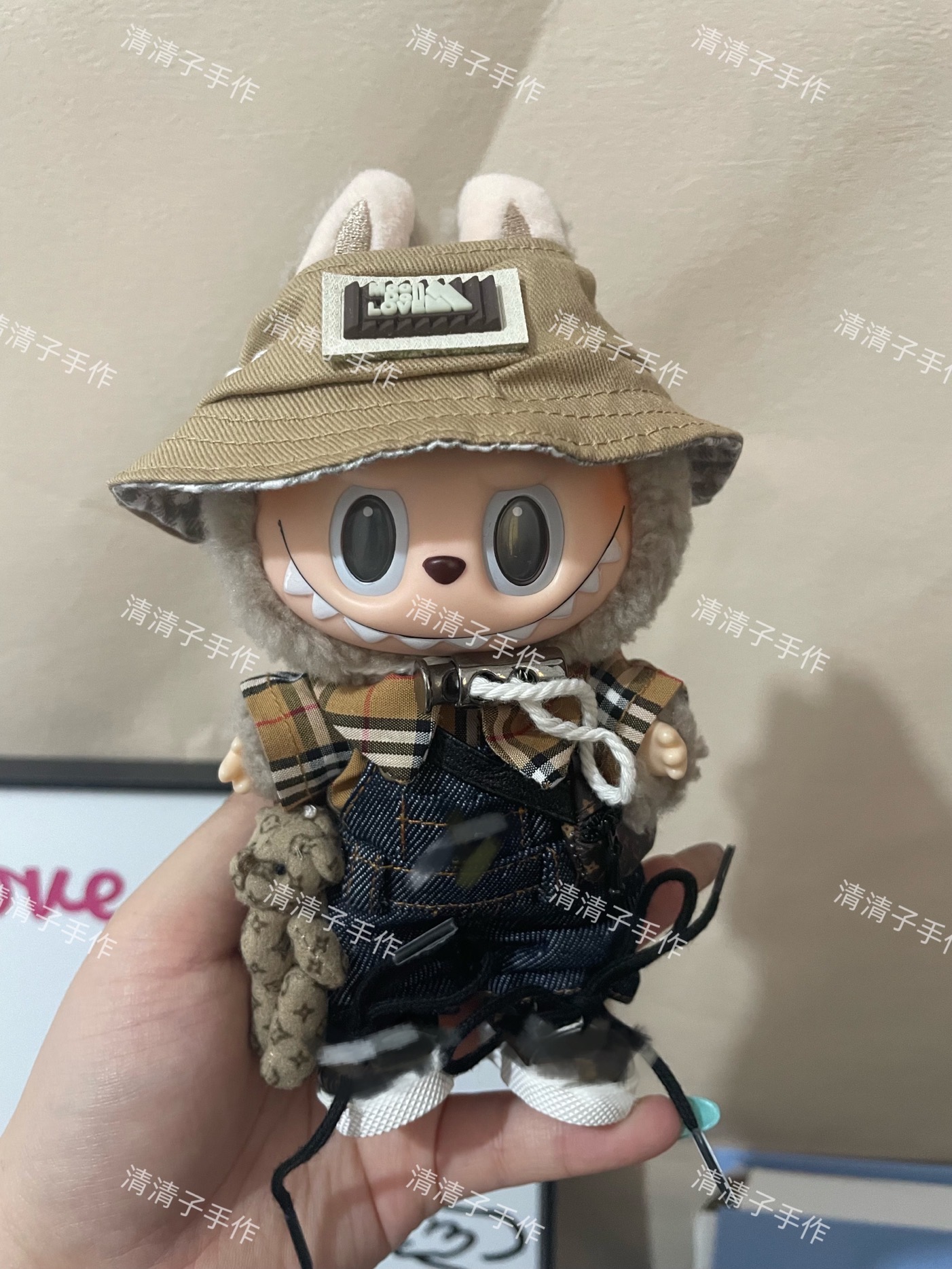 公子哥·拉布布高定潮流娃衣帅LABUBU娃衣17CM娃娃通用