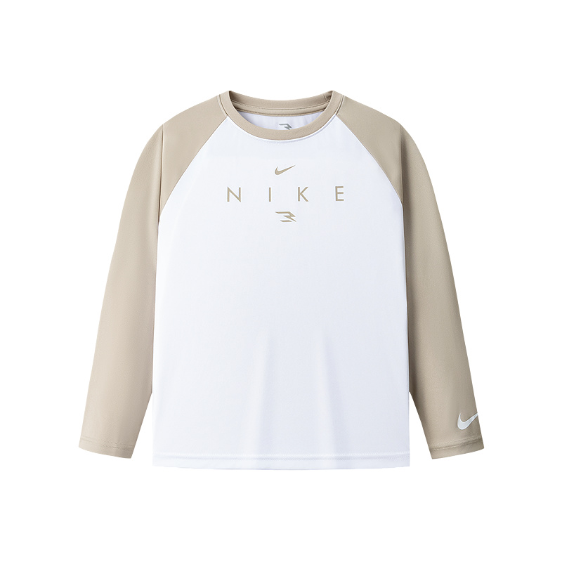Nike耐克儿童长袖2025年新款秋季打底衫运动潮流T恤RWN-NL-1485