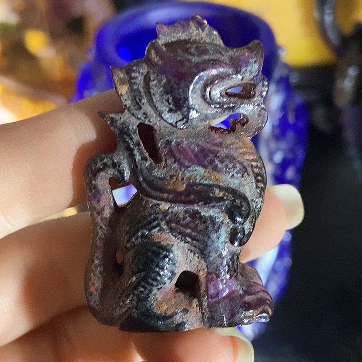 紫金钵盂菩提吊坠