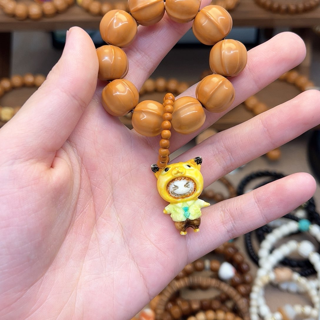 猴头核桃吊坠啊**啊搭配卡片