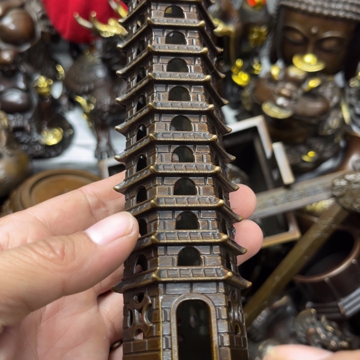 顺顺利利，铜器摆件