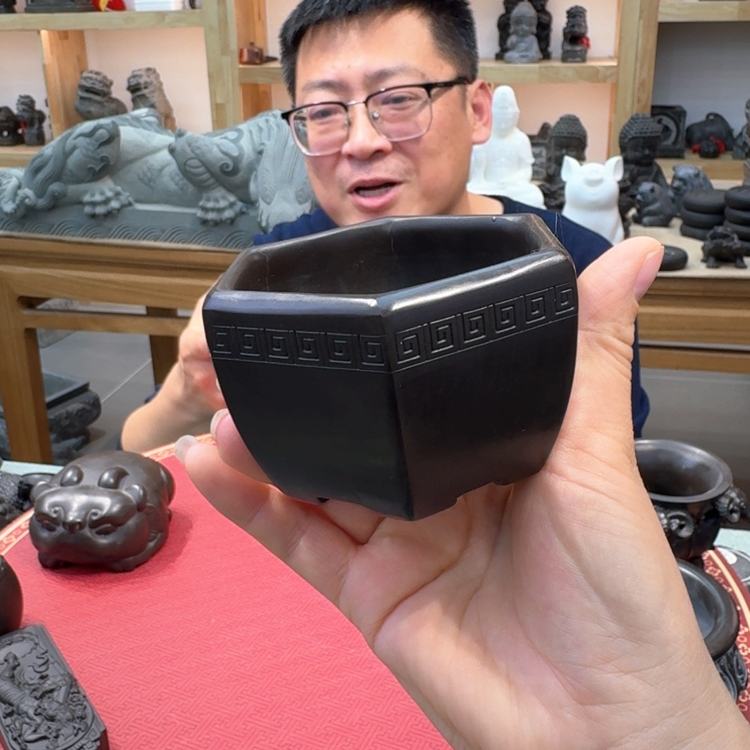 西安石晋錾石雕手工雕刻摆件