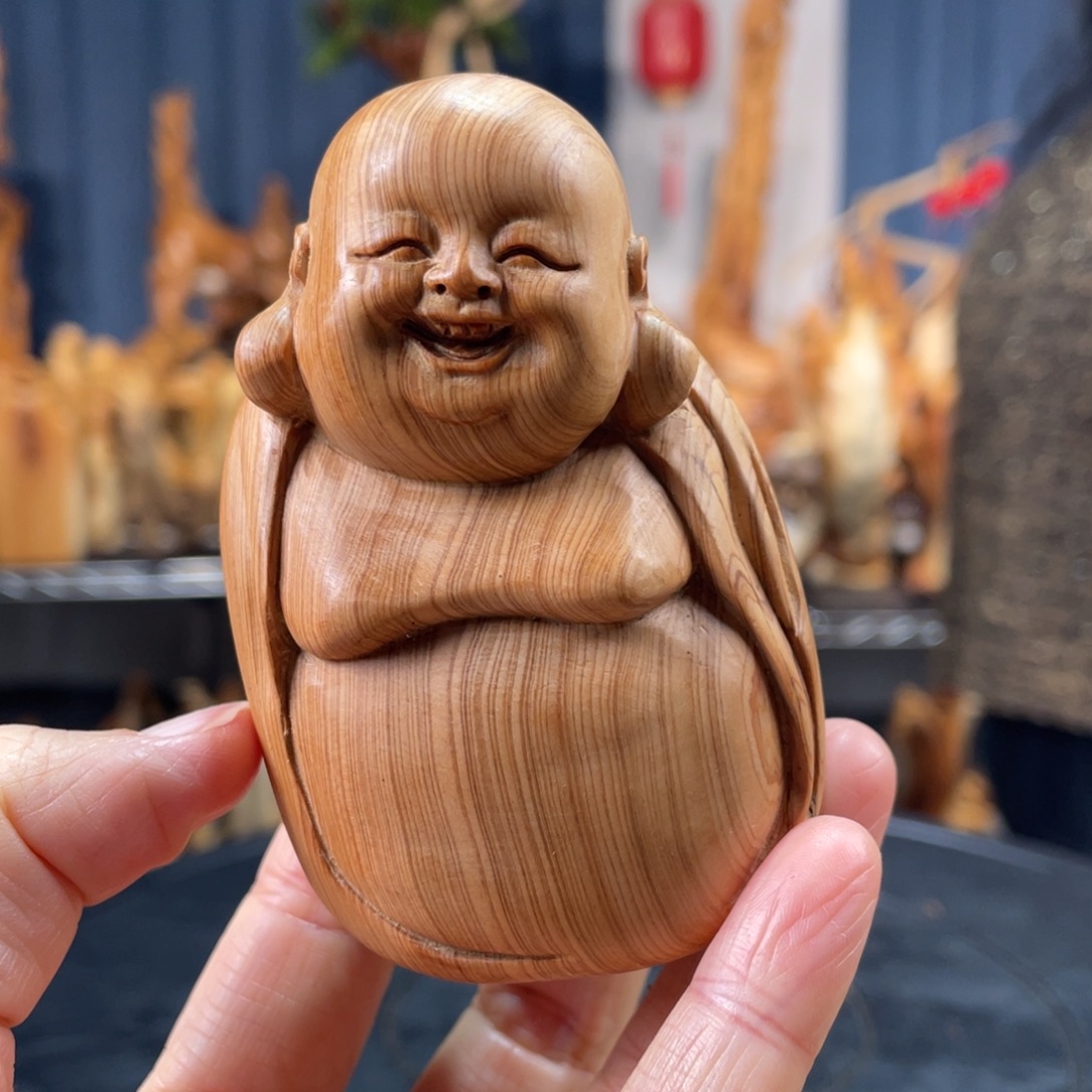 柏木（崖柏）手把件