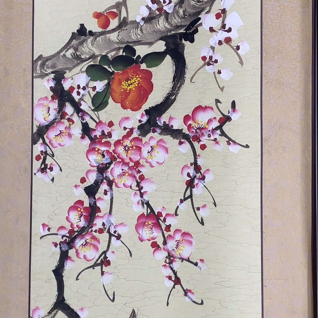 国画老师手笔手绘作品y