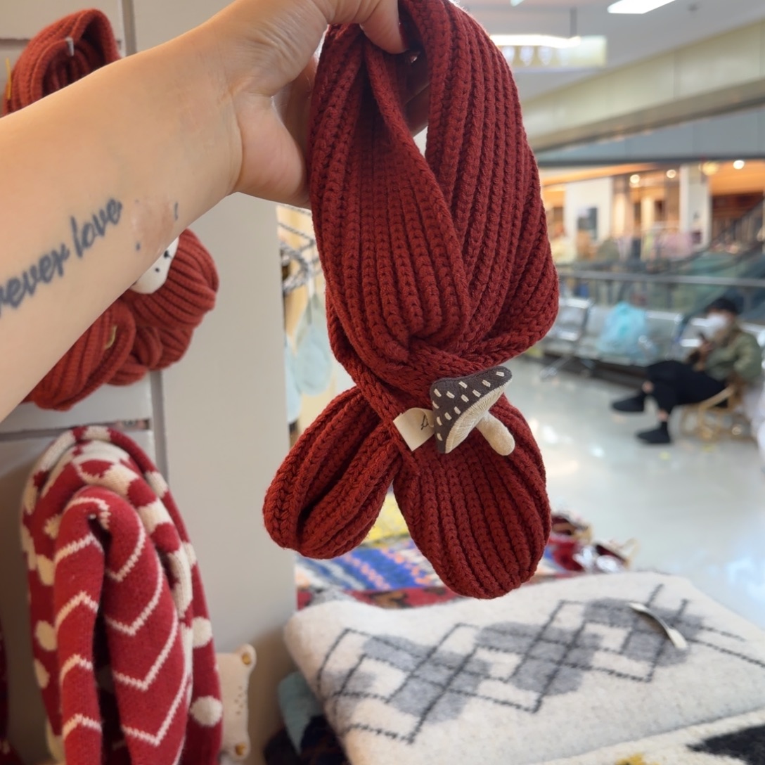 棉大馍馍推荐好看围巾