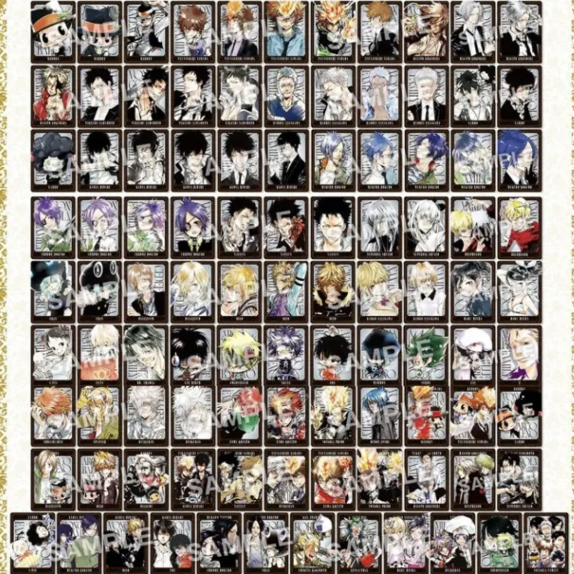 【日谷】【纯散】家庭教师原画桌游卡卡片盲盒