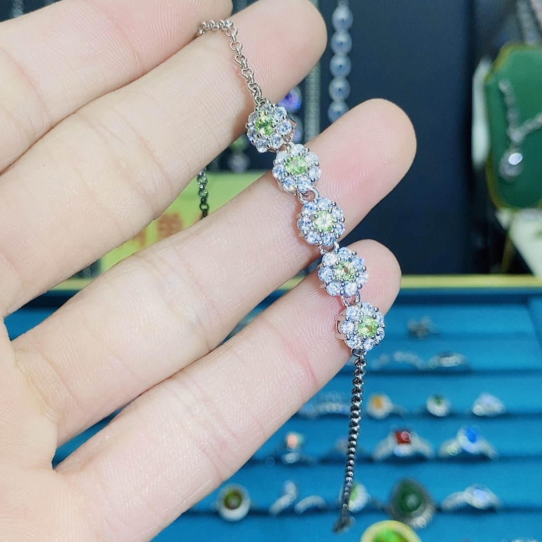 紫晶珠宝半成品银S925镶嵌