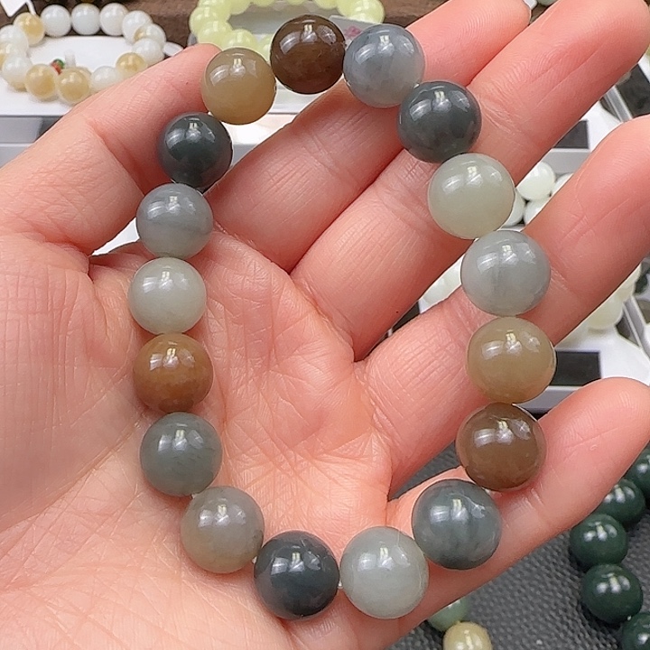 和田玉手串未镶嵌