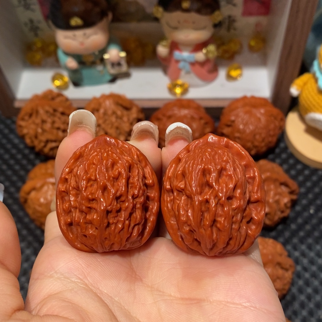 吊坠桃核31.6玉化麦虎，1270