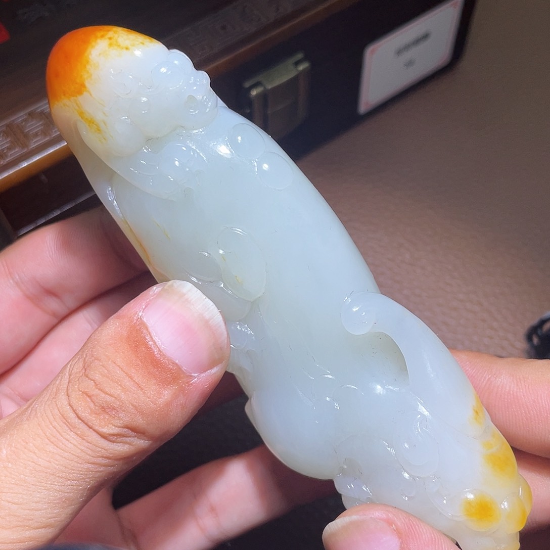 和田玉未镶嵌颈饰D1 