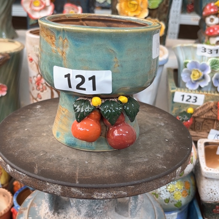 紫砂花盆粗陶材质多肉花盆