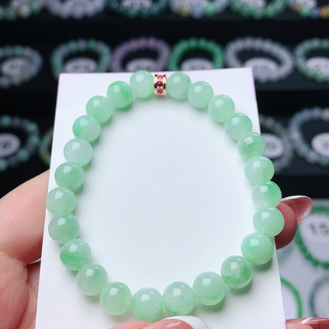 翡翠手链未镶嵌翡翠