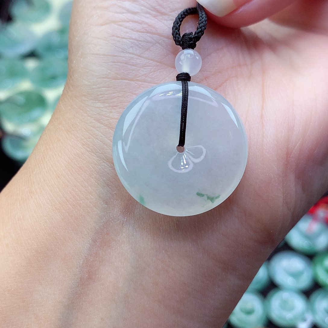 翡翠颈饰未镶嵌13尺寸25.5-6.0