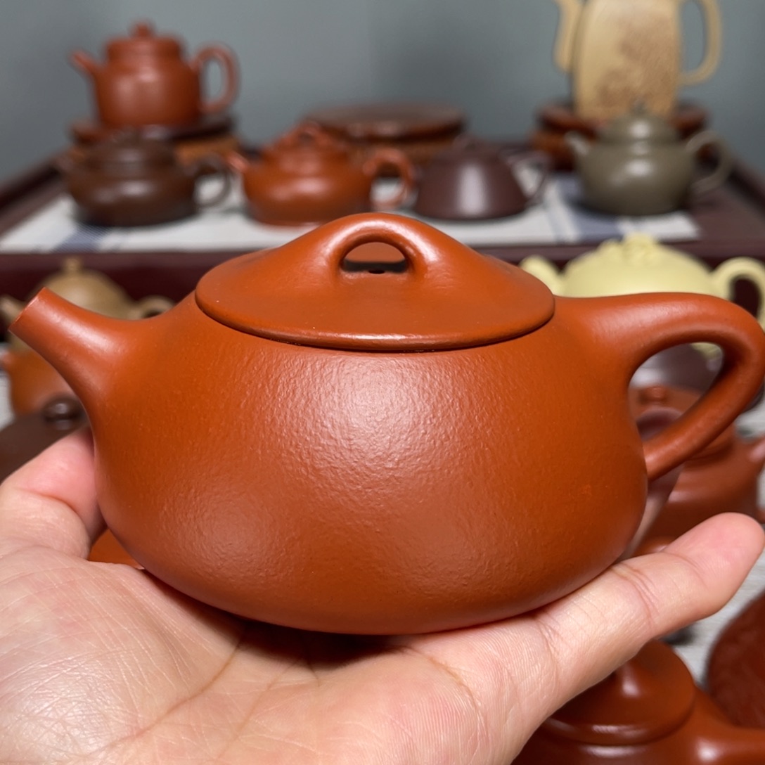 世***漆紫砂茶壶全手工制作230cc
