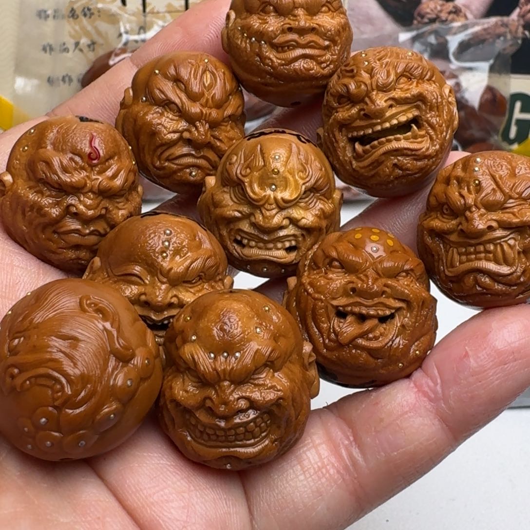 橄榄核手串巨无霸镶嵌