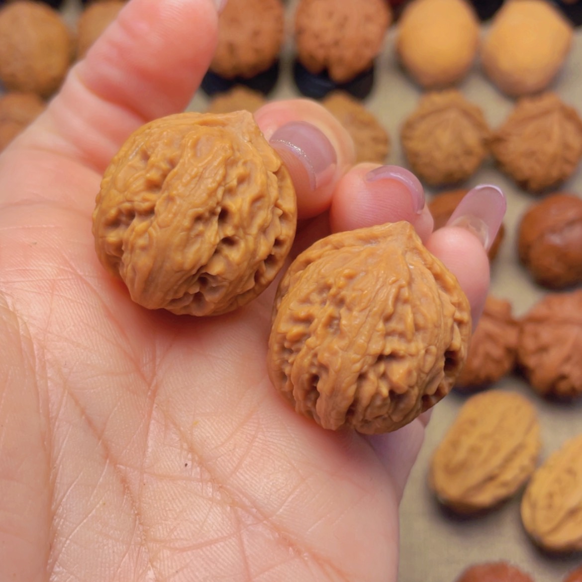 【闪购商品】吊坠文玩核桃玉龙粗筋