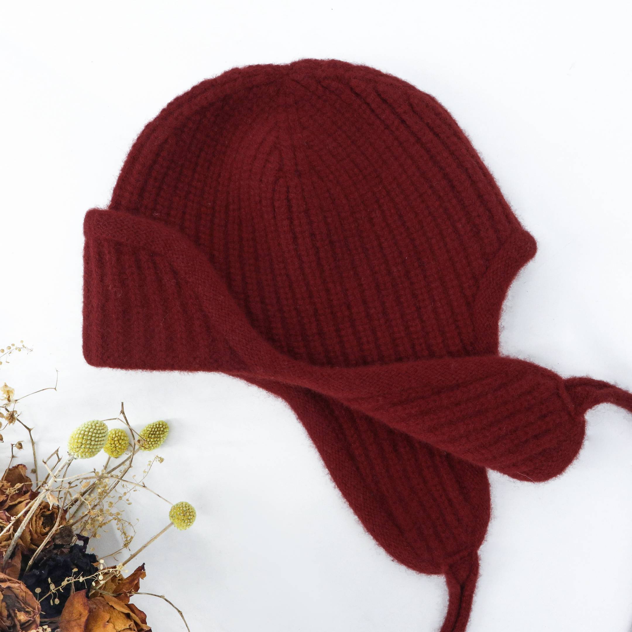 绵羊毛秋冬针织时尚保暖针织帽LUOJIAWANG【北海道伴侣】