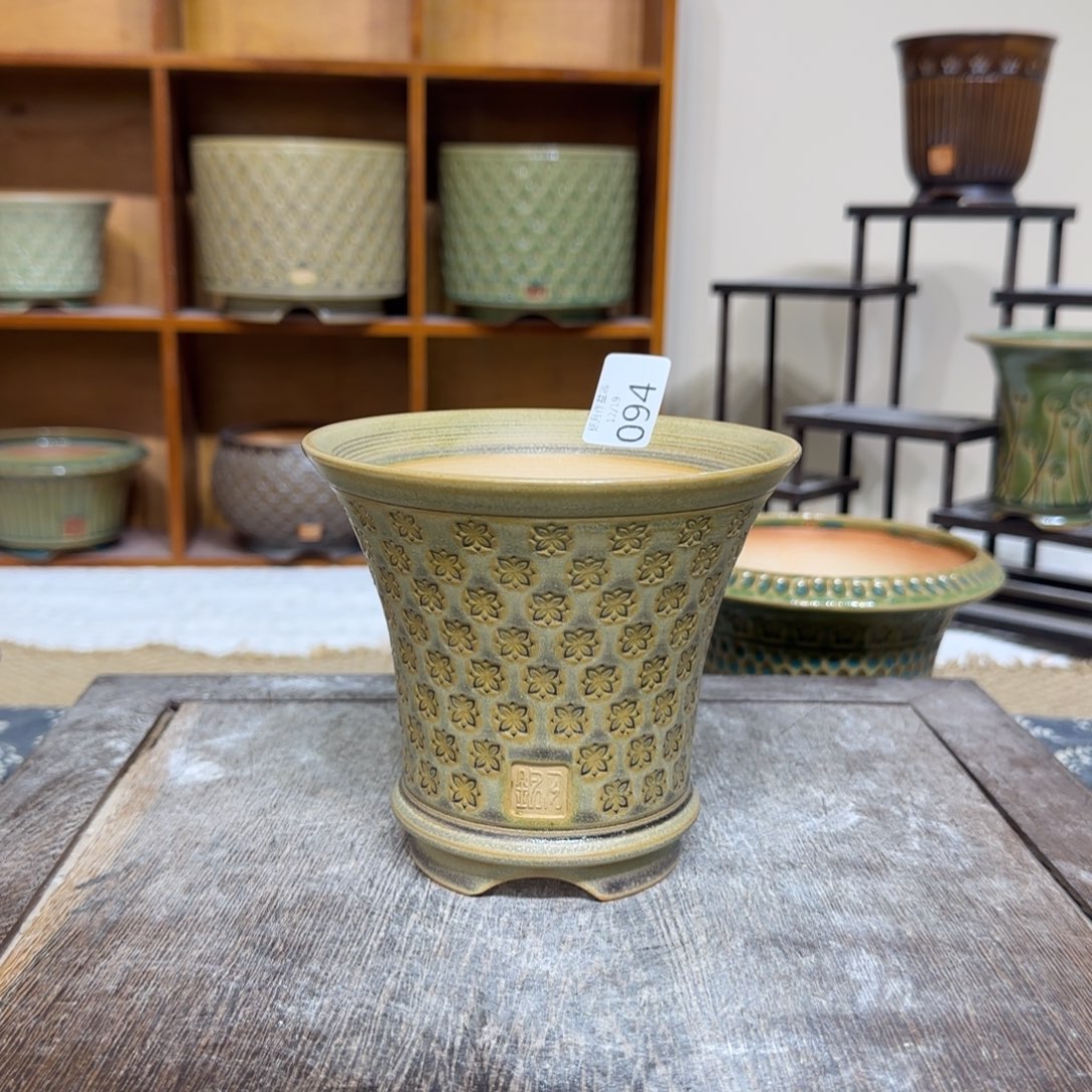 手工花盆 094 内口口径 10.5  cm 