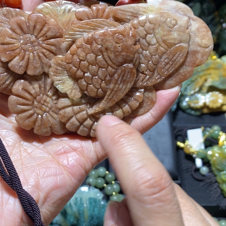 岫玉岫玉吊坠未镶嵌