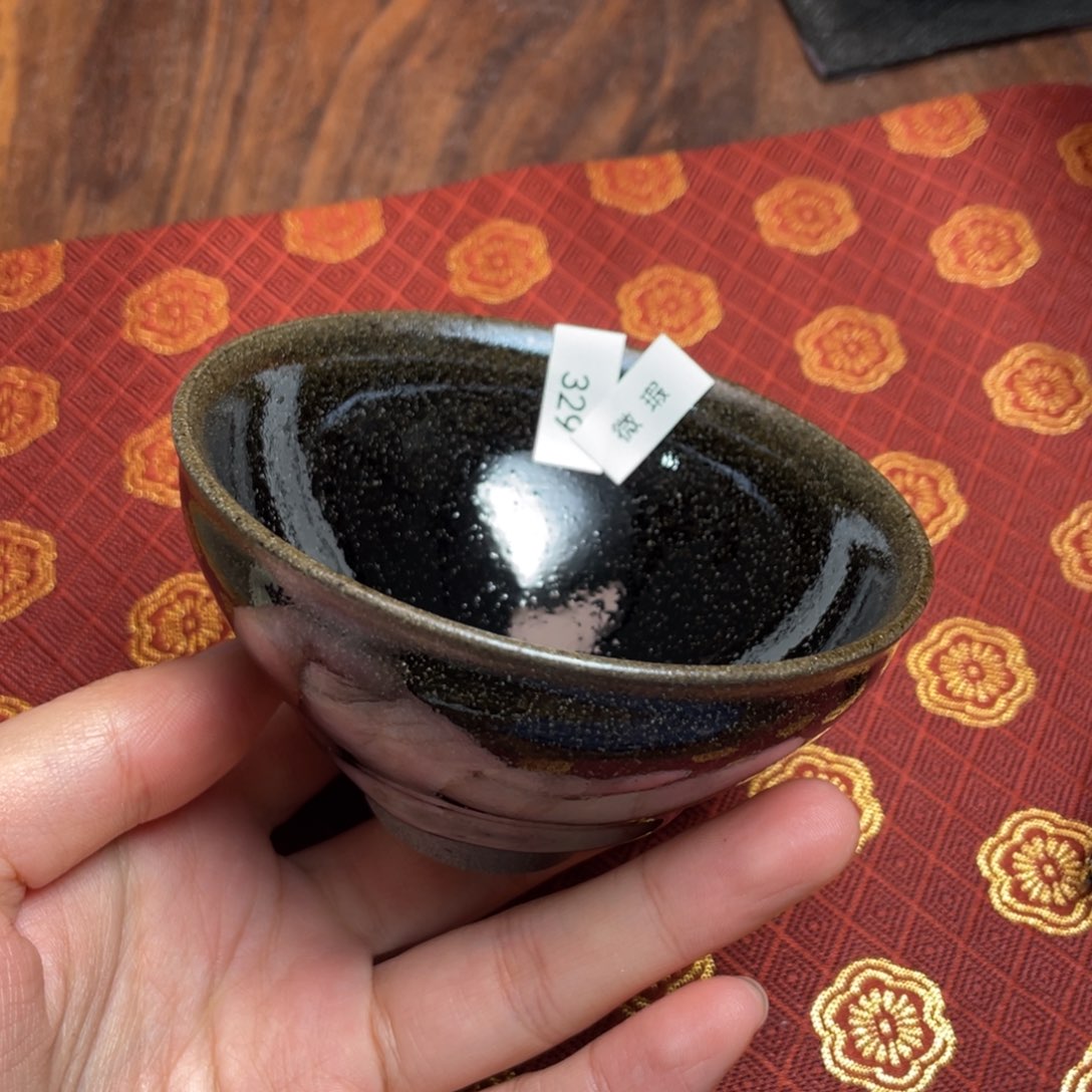 茶盏329 福临号建盏主人杯微瑕