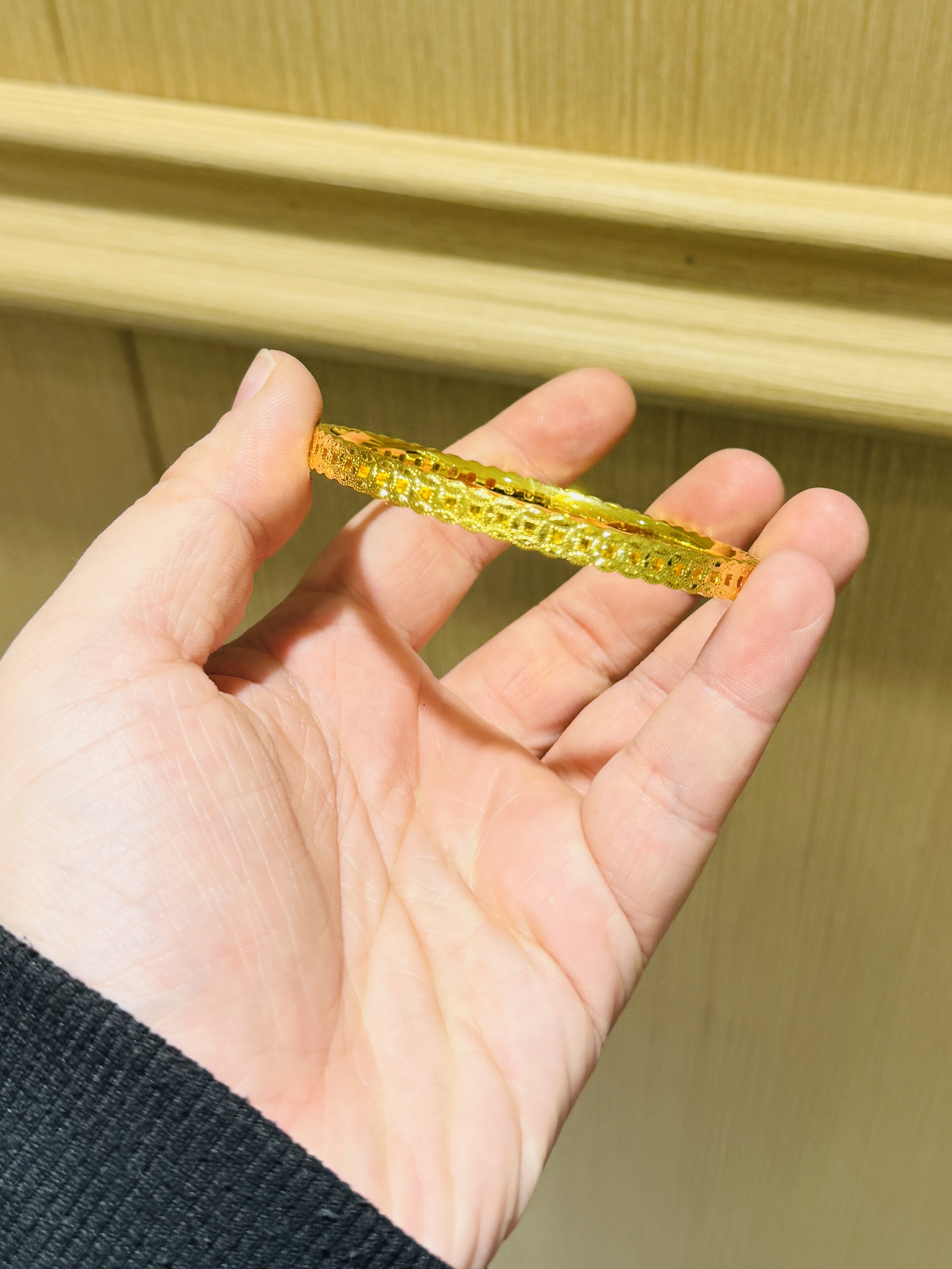 合金手镯 金包了铜手镯 altun 0.95g 时尚 民族风