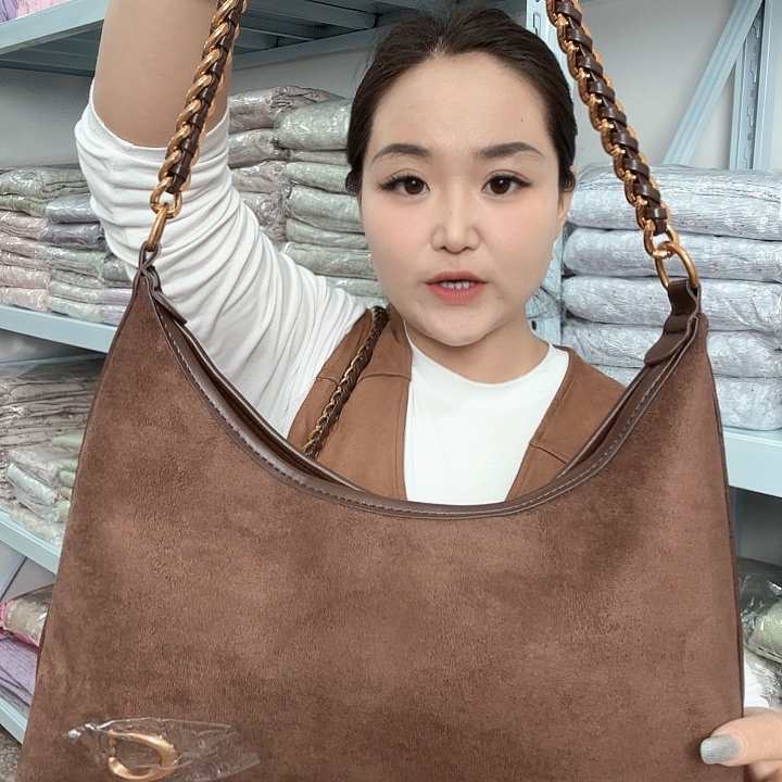 超纤皮（革）好看的女款包包