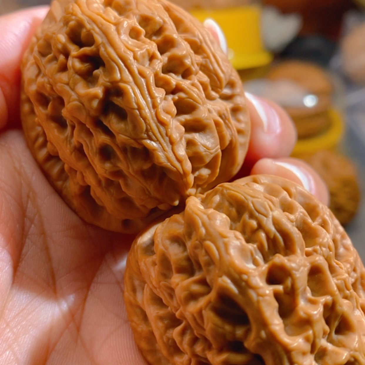 【闪购商品】吊坠文玩核桃锦鲤