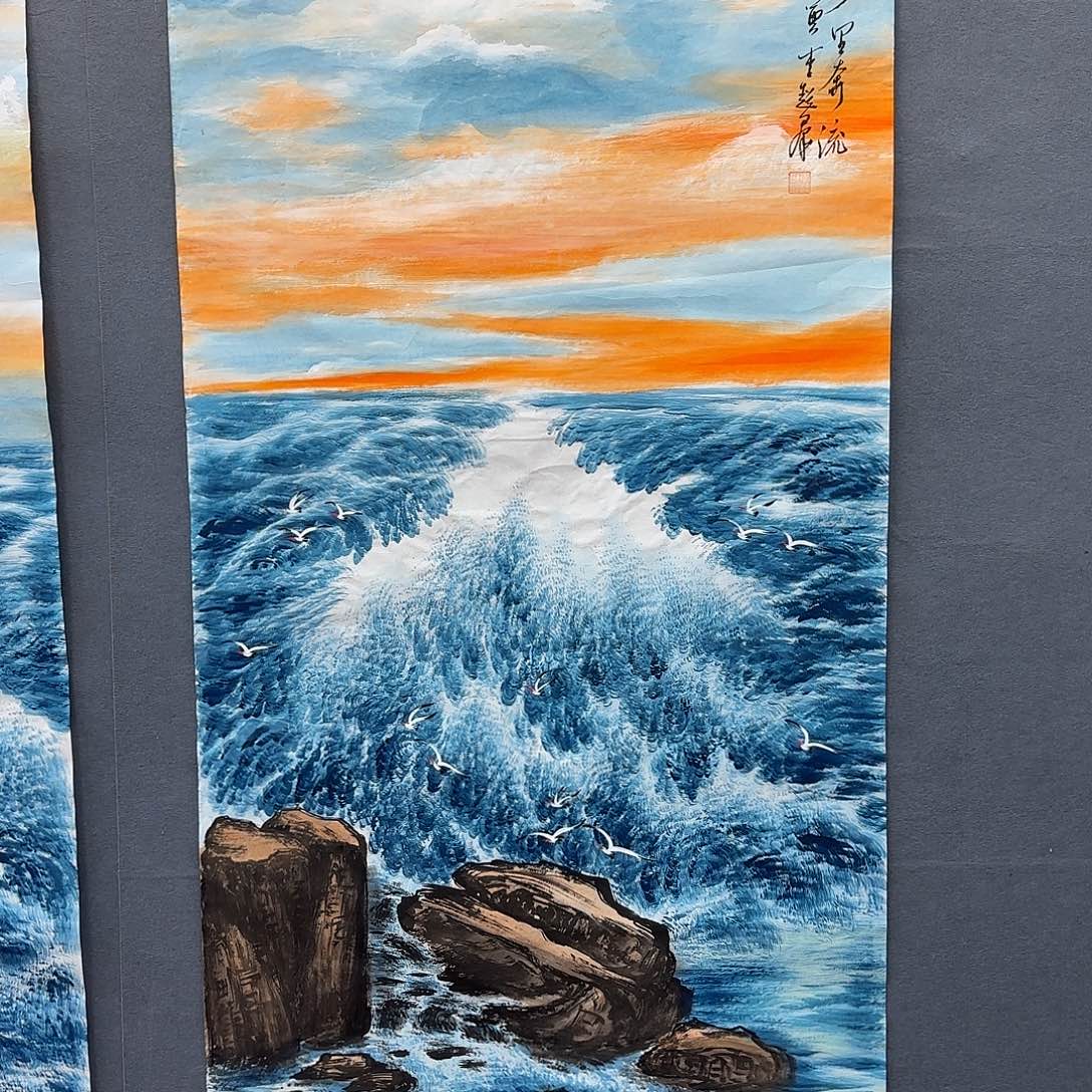 书法书法作品多次参加