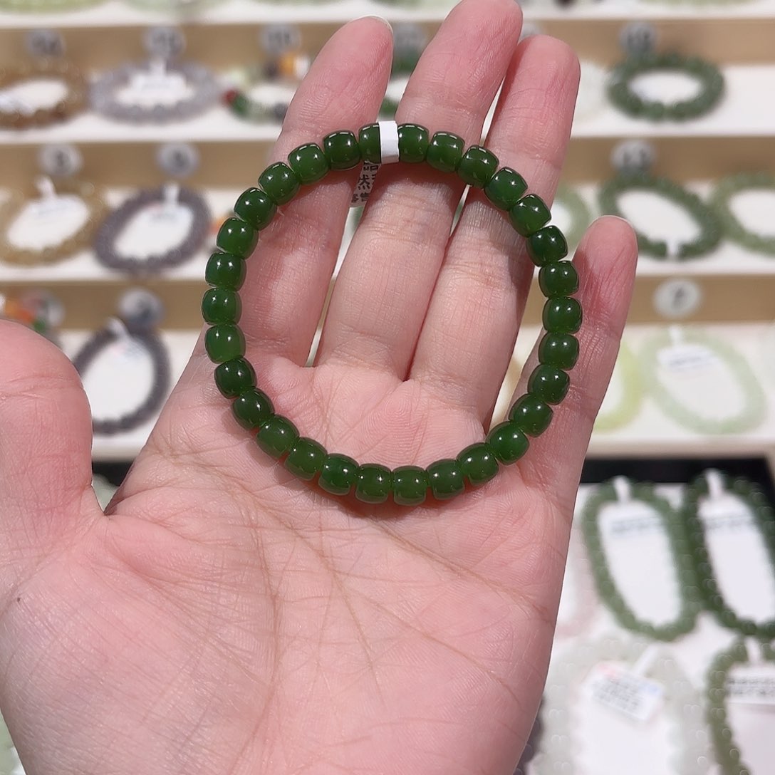 和田玉手链未镶嵌a