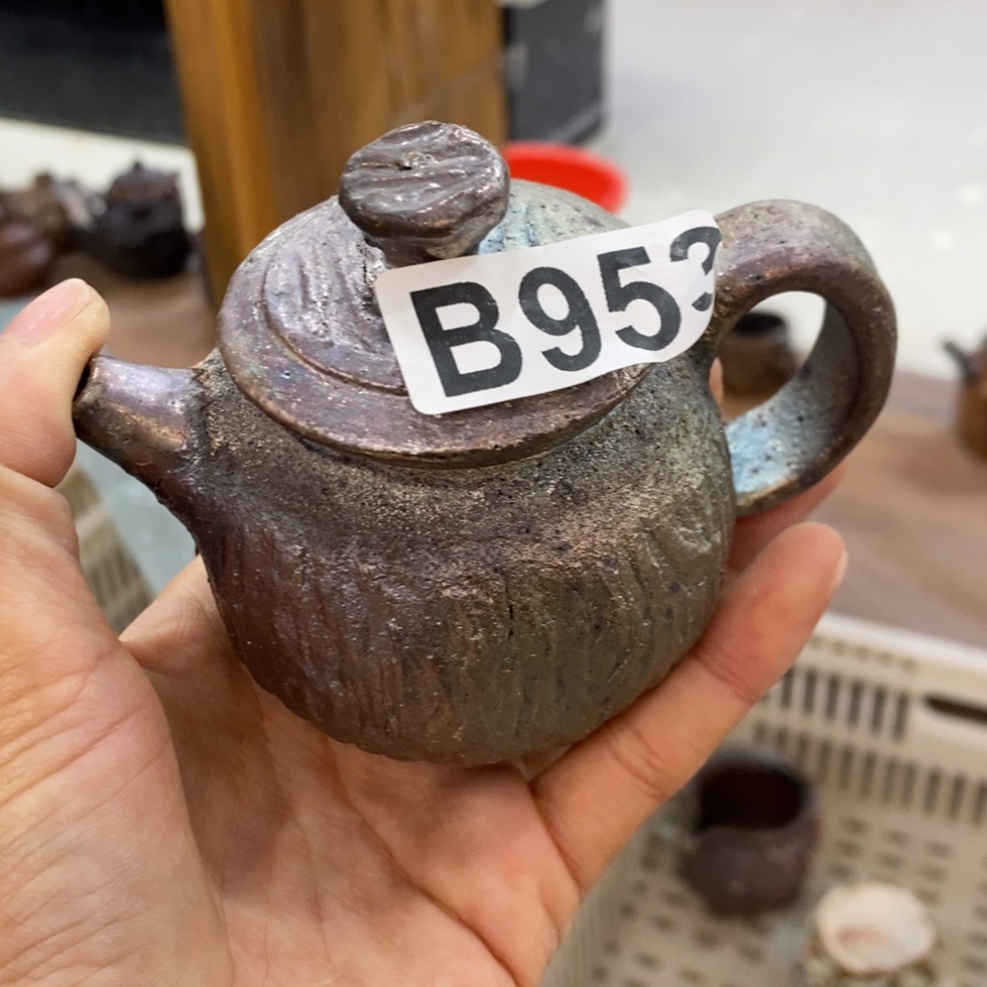 陶园柴烧，精品高货。 953瑕疵两处