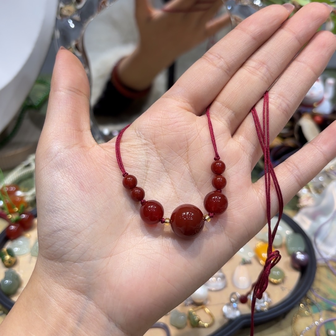 玛瑙/玉髓未镶嵌颈饰