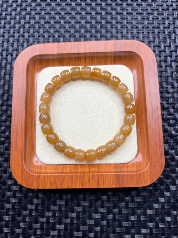 和田玉糖玉直切甜美高贵时尚手串