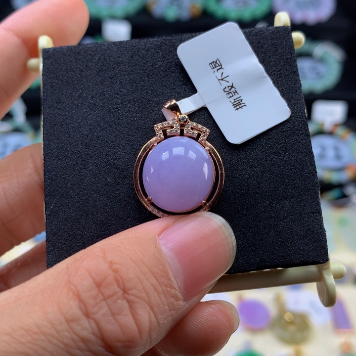 翡翠手链银S925镶嵌翡翠 