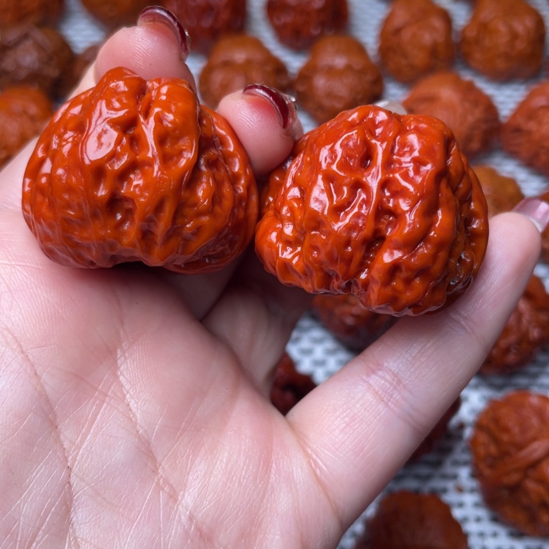 桃核吊坠文玩核桃 手把件 蛤蟆头 37