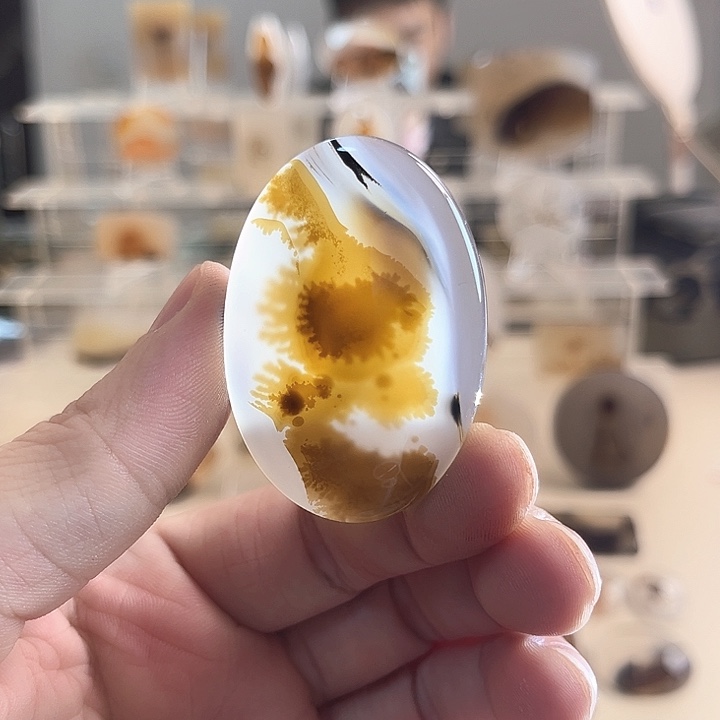 玛瑙/玉髓未镶嵌吊坠(不含链)