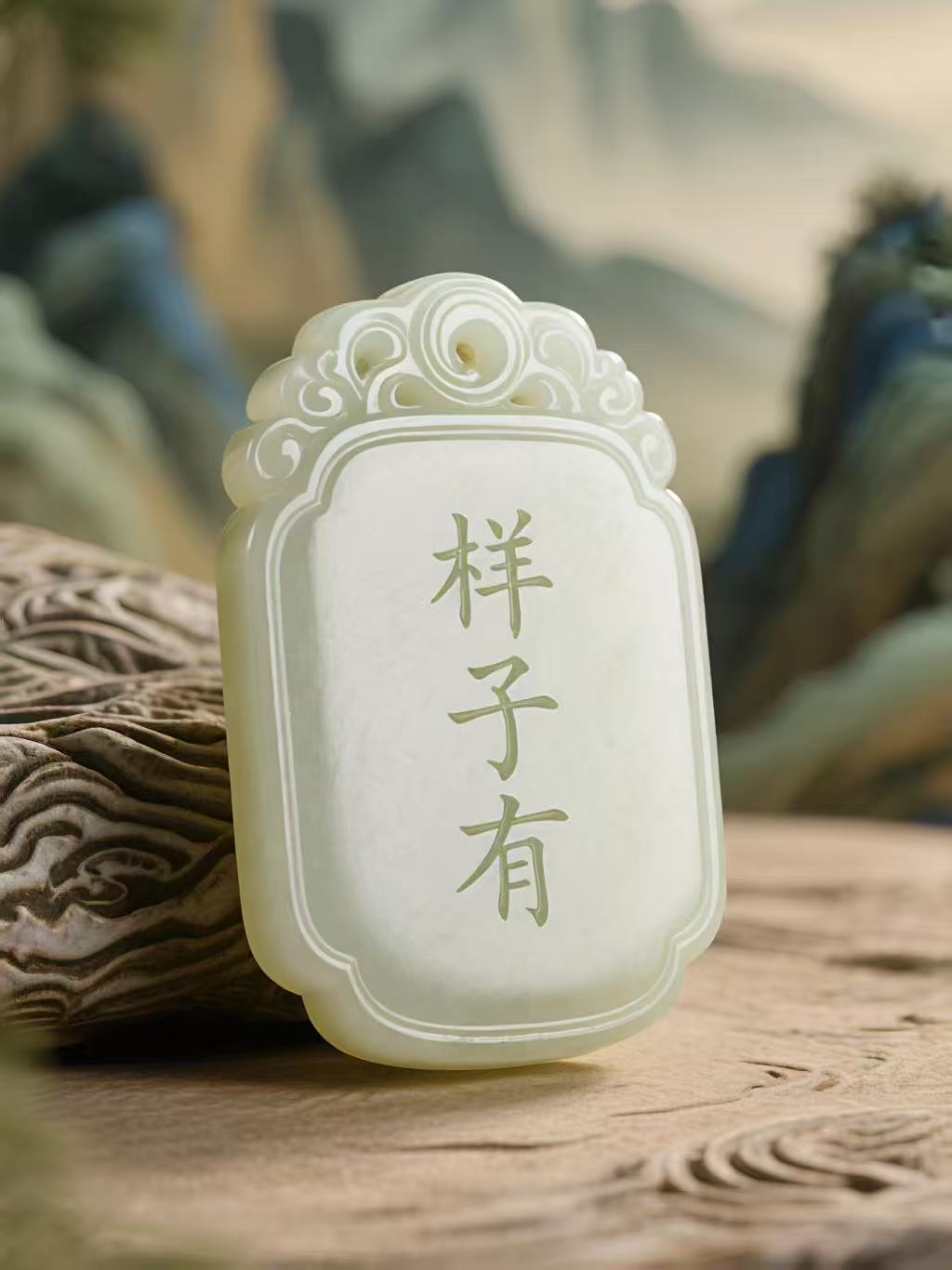 样子有和田玉（仅展示）