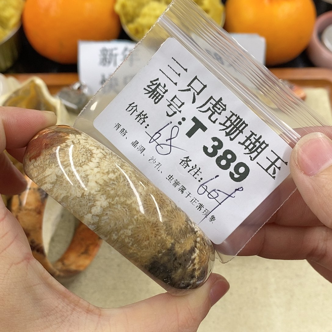 硅化珊瑚（珊瑚玉）1未镶嵌庄***水