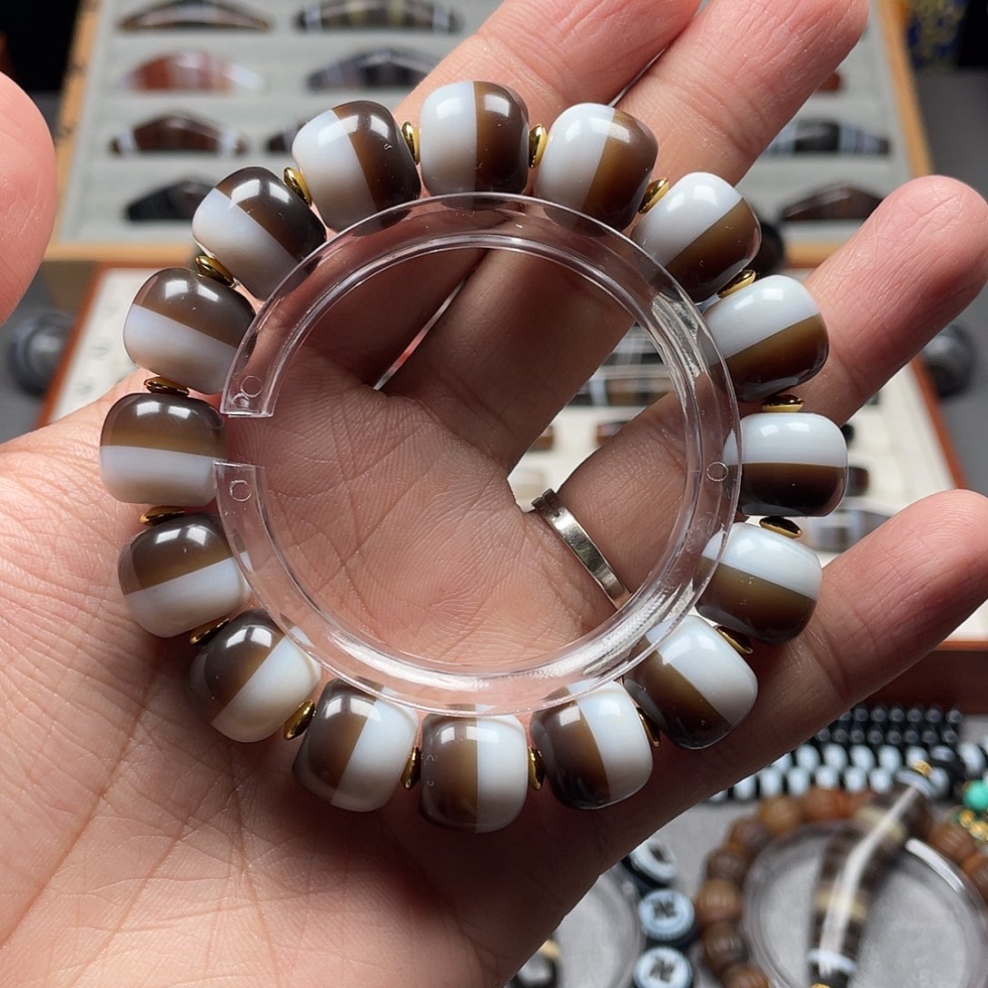 玛瑙/玉髓未镶嵌手串