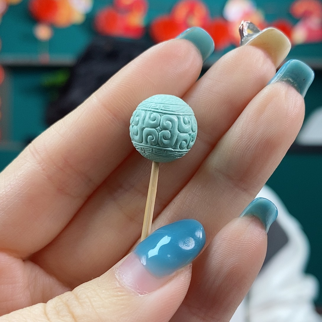 绿松石珠宝奇石未镶嵌