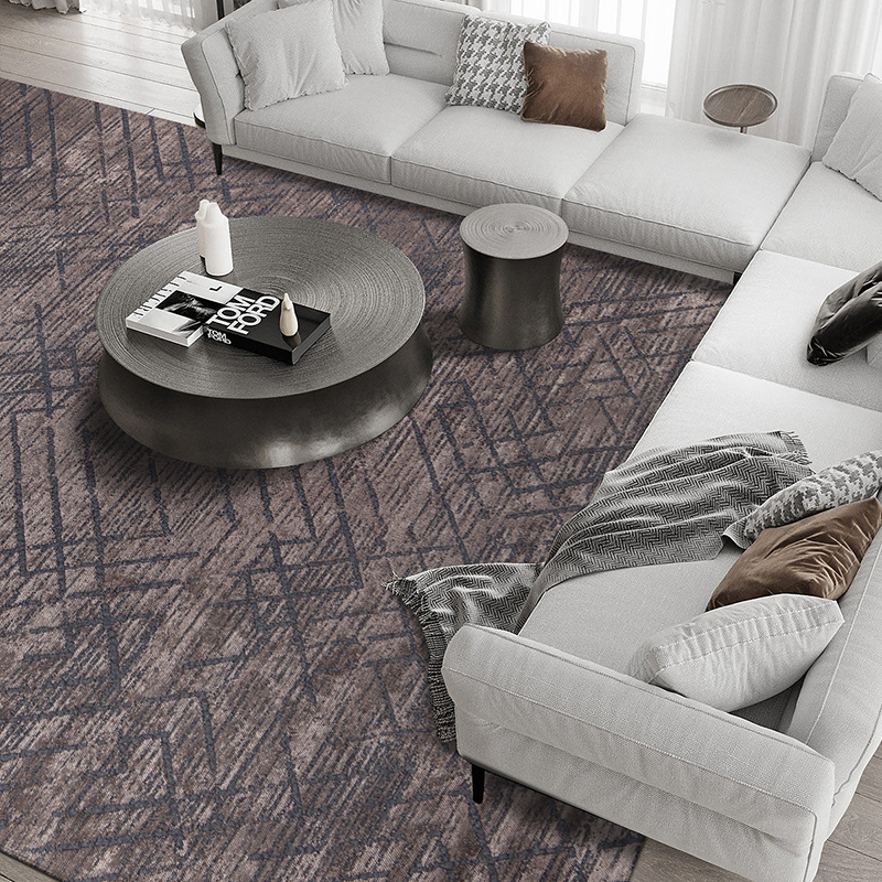 【限量发售】ASOS原装进口手工全棉无胶客厅轻奢美式地毯