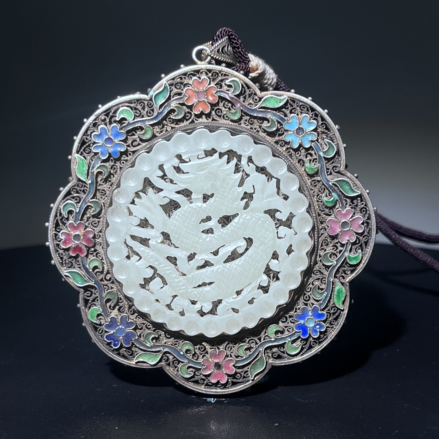 【清代】-古玉镂空