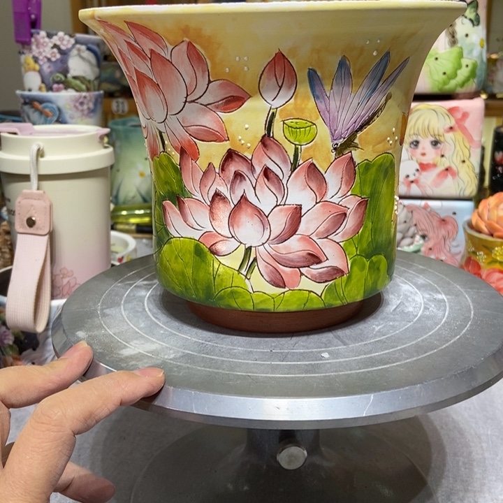 景德镇艺术手绘作品