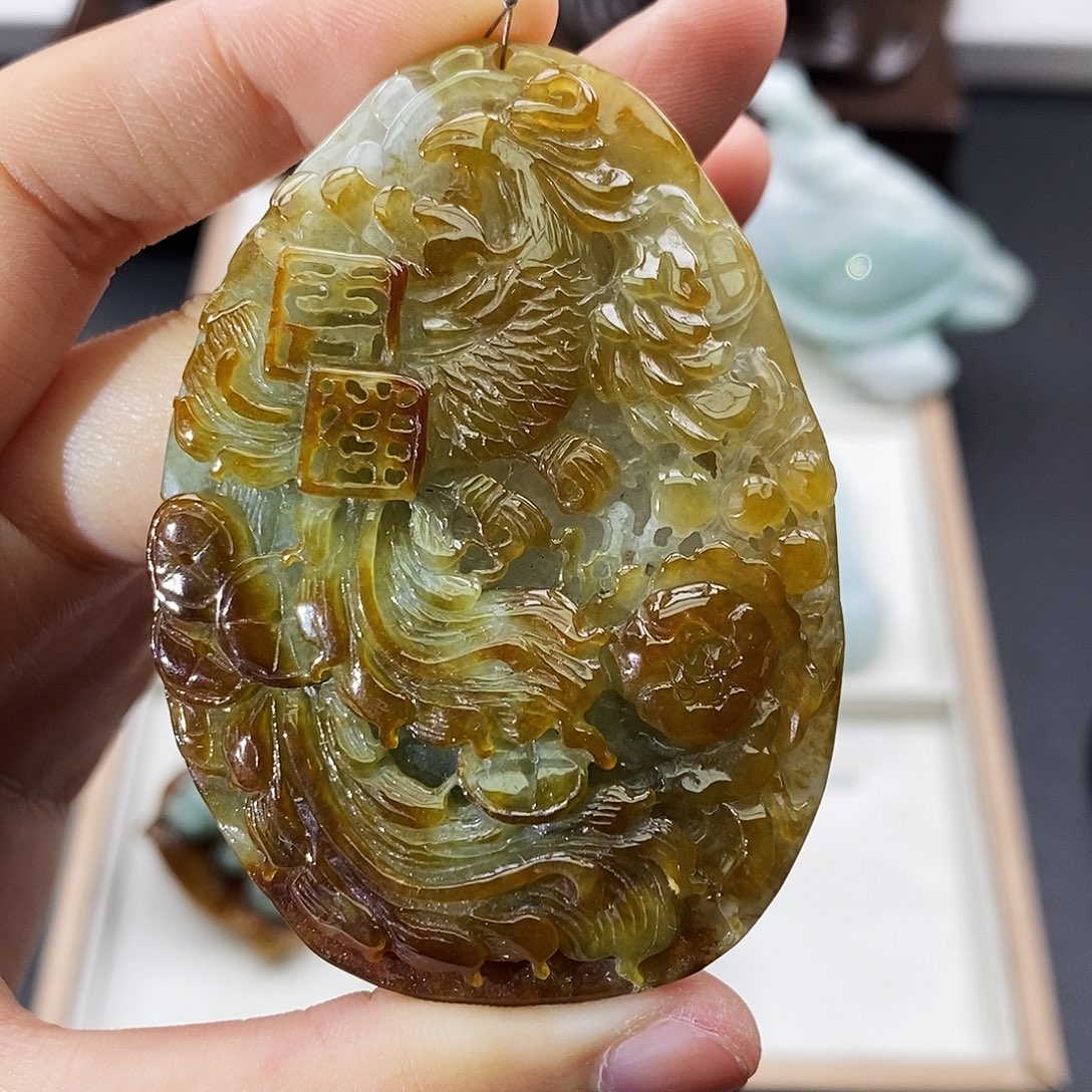 翡翠未镶嵌颈饰缅甸翡翠a货