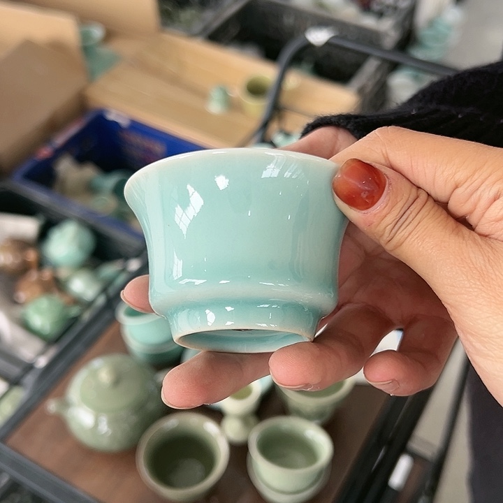 小米茶器龙泉青瓷