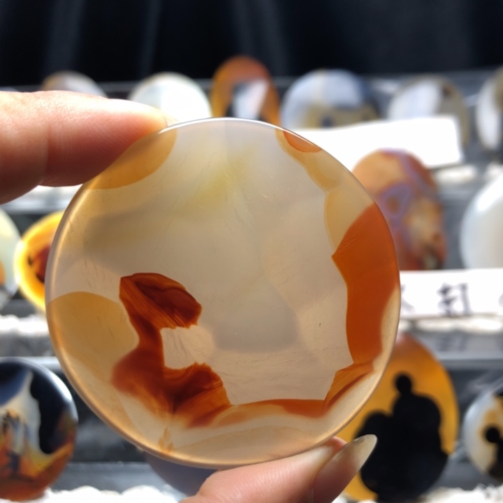 合金玛瑙/玉髓珠宝奇石172x