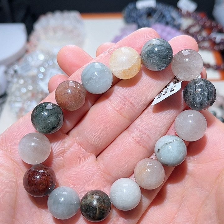 水晶手链未镶嵌175号多样性发一  14+